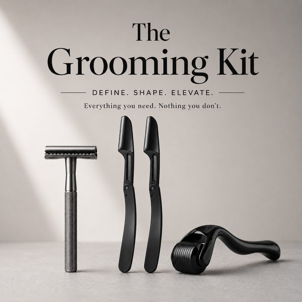 The Grooming Kit - Sharp. Clean. Intentional